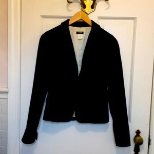 J crew blazer- navy blue velvet size 00